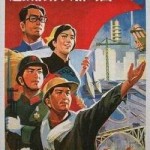 街中にプロパガンダ－まるで毛沢東時代
